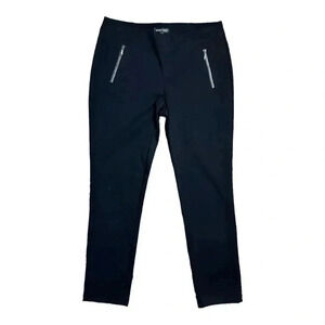 Eileen Fisher High Waist Slim Fit Black Pants XS